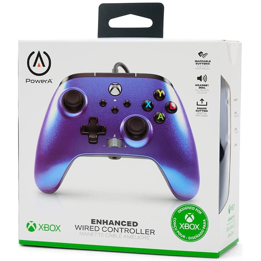 Joystick PowerA Enhanced Xbox Nebula Wired